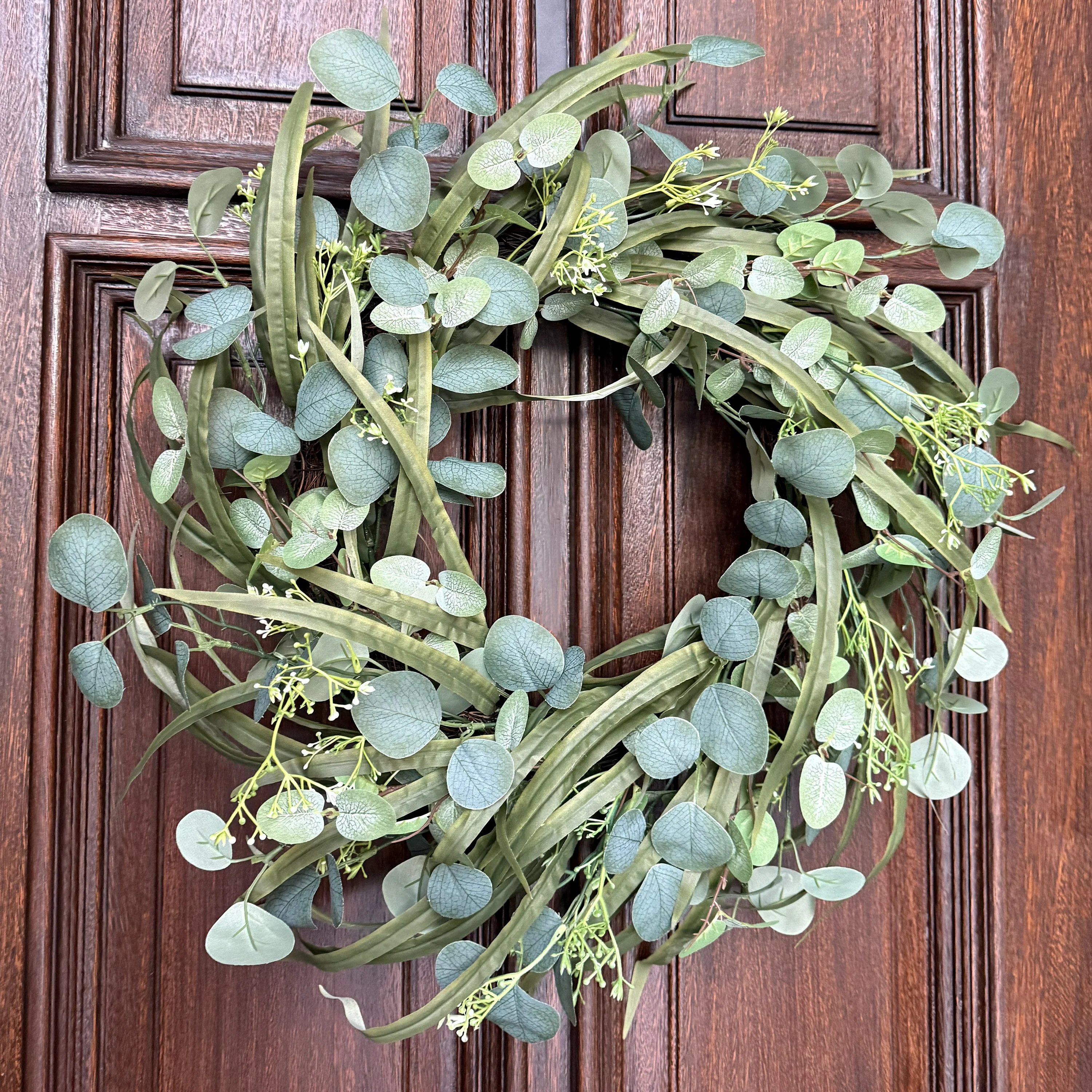 24 Inch Eucalyptus Wreath - Image 8