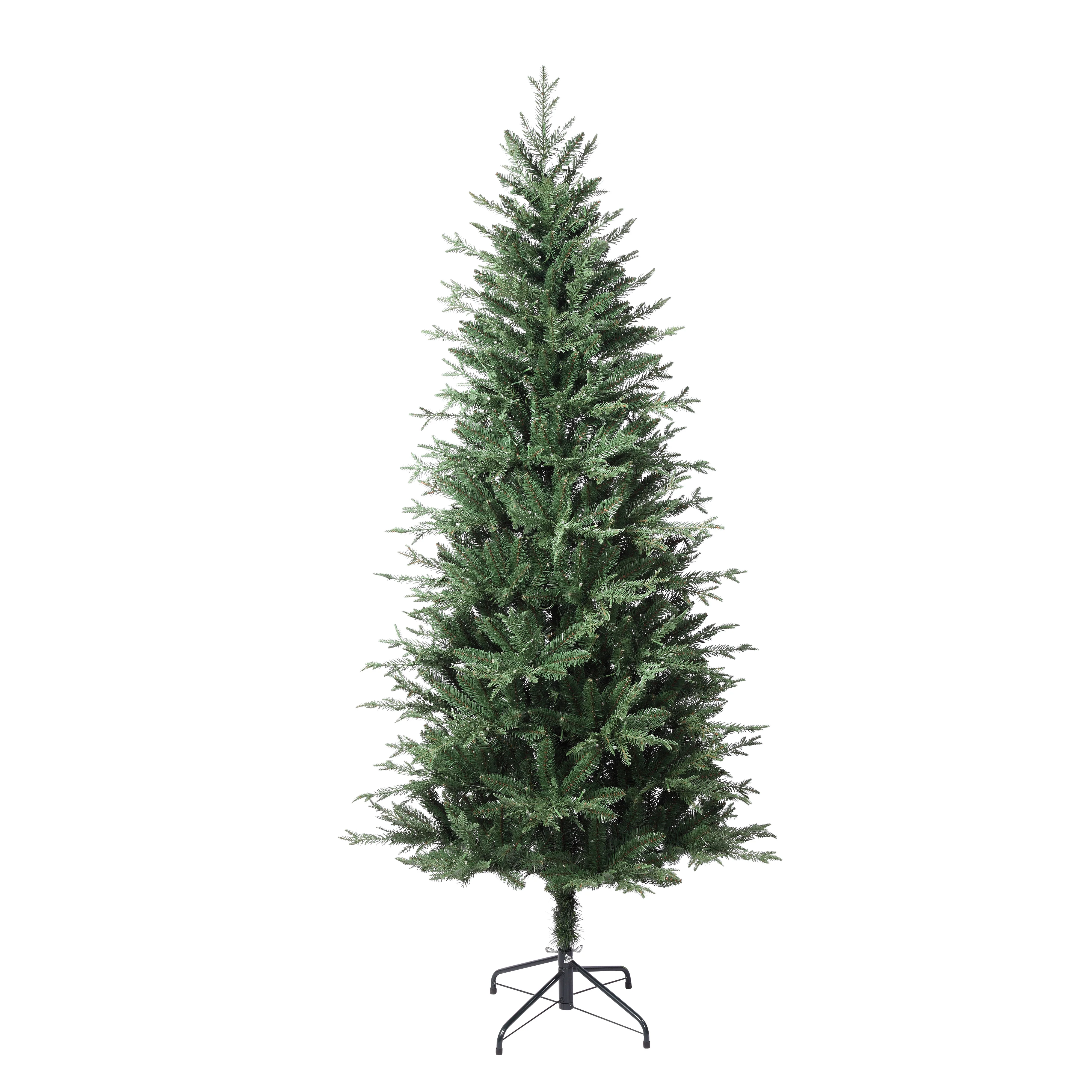 6.5 Foot Slim Asheville Fir with 8-Function Color Changing LED Lights - Image 7