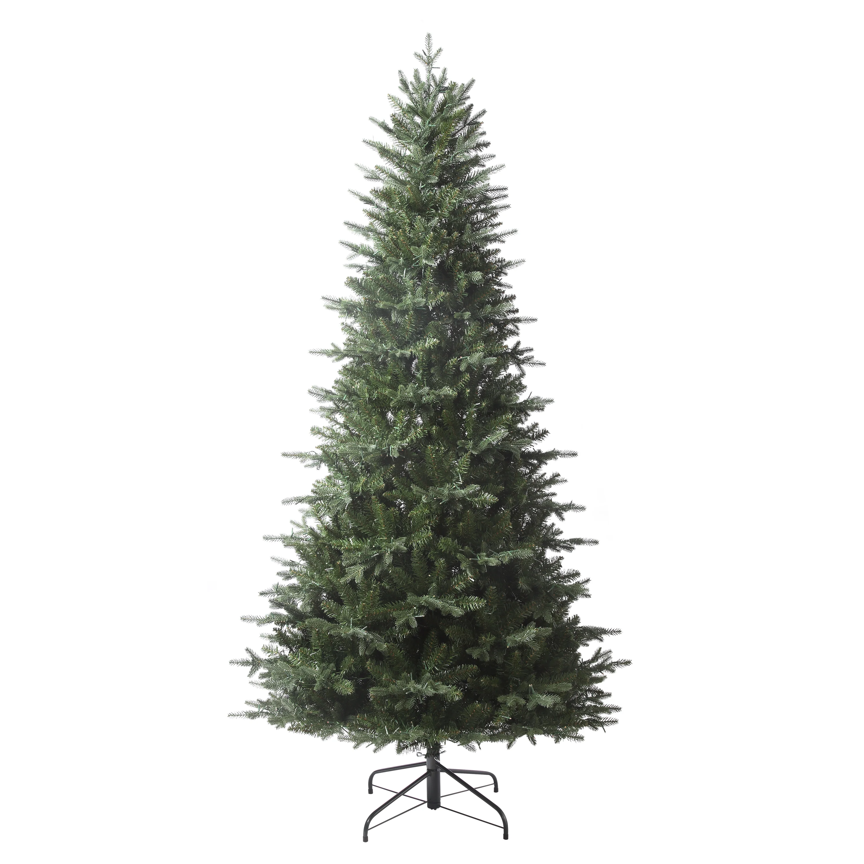 7.5 Ft. Tall Queensbury PE Fir Christmas Tree with 8 Function LED Lights, Instant Shape - Image 7