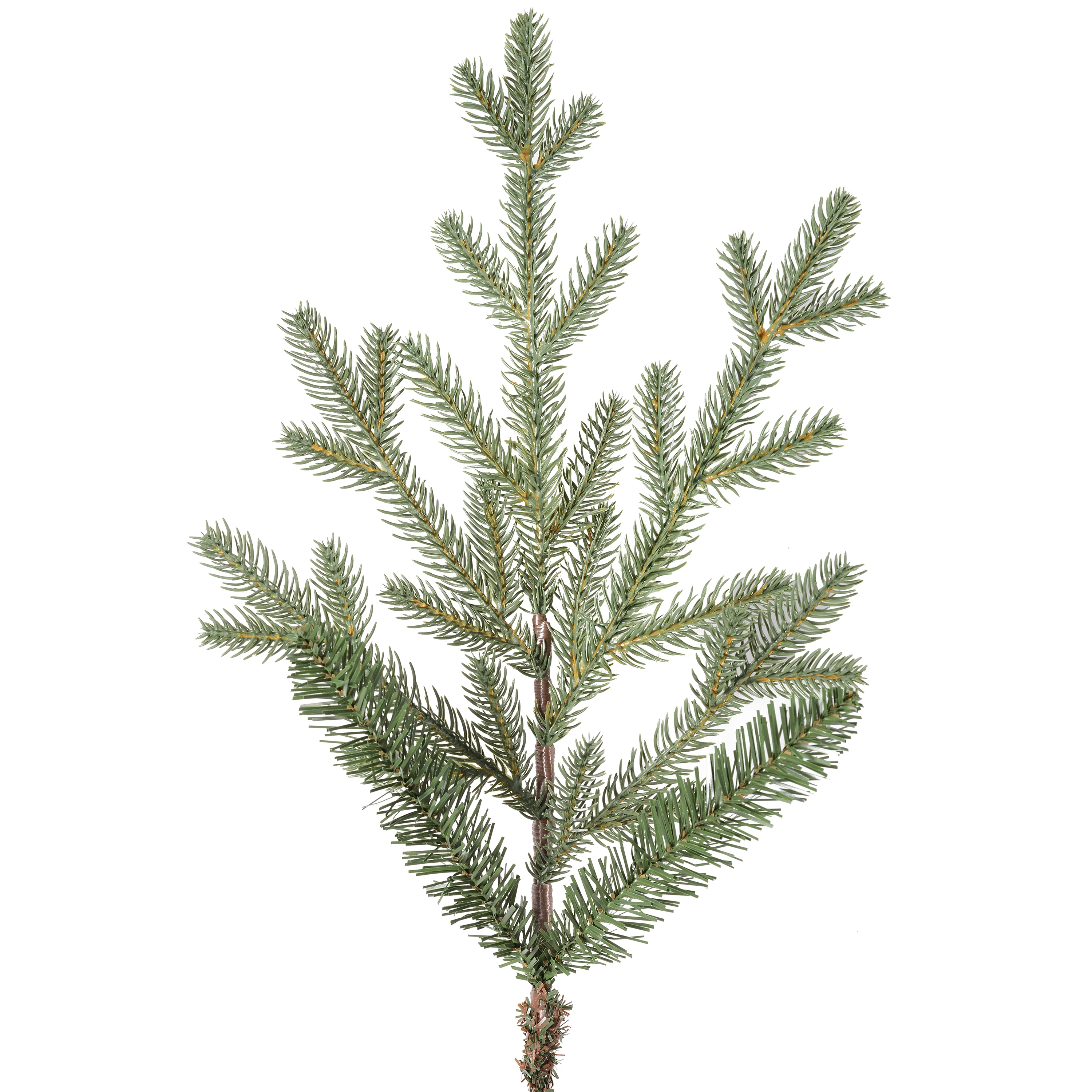 7 Foot Pre-Lit Alberta Alpine Fir Christmas Tree with 400 Warm White LED Lights - Image 5