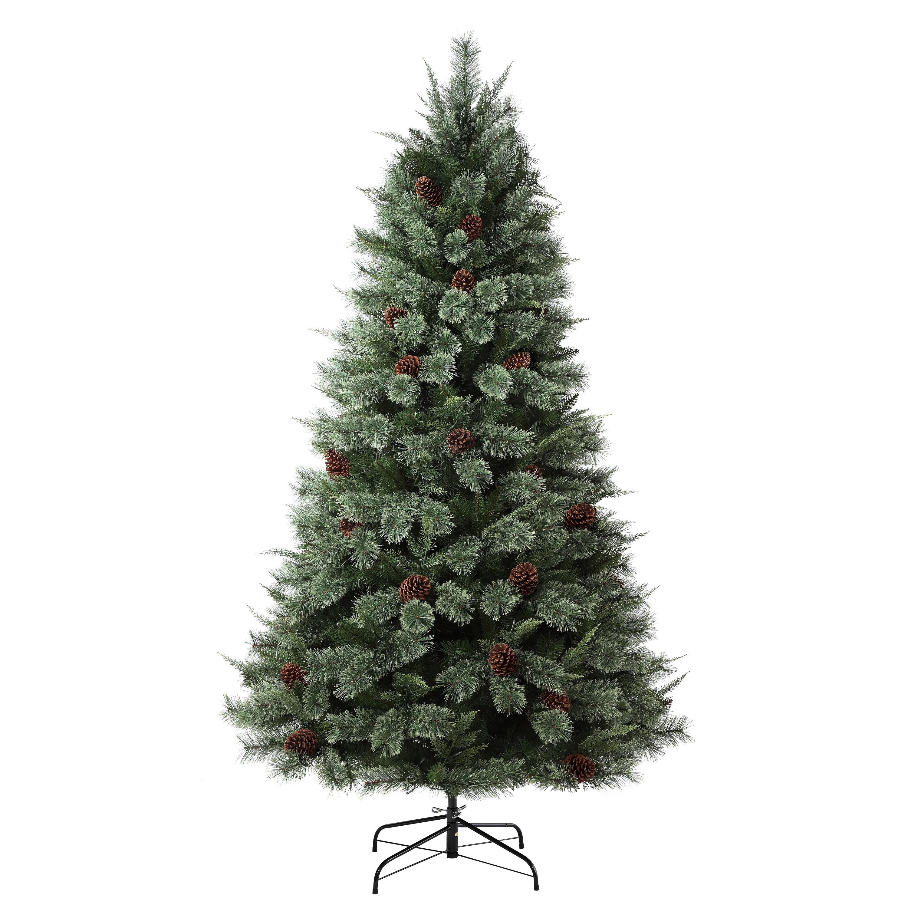 7 Ft. Cypress Cashmere Pine Tree with 8 Different Light Settings Including Twinkle and Multicolor - Image 9
