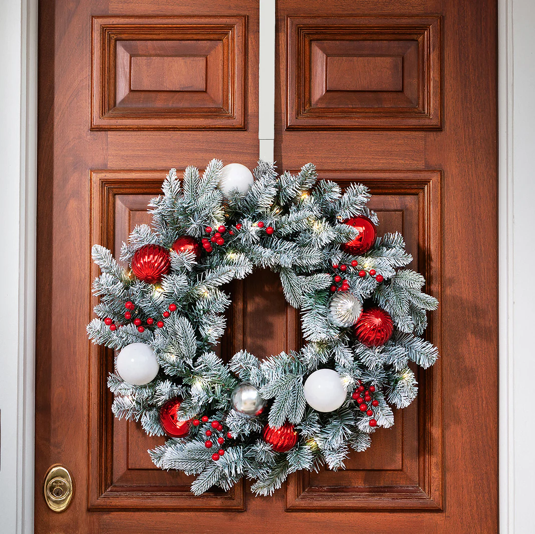 Adapt Adjustable Wreath Hanger, Top & Length Adjustable Version - Matte White - Image 7
