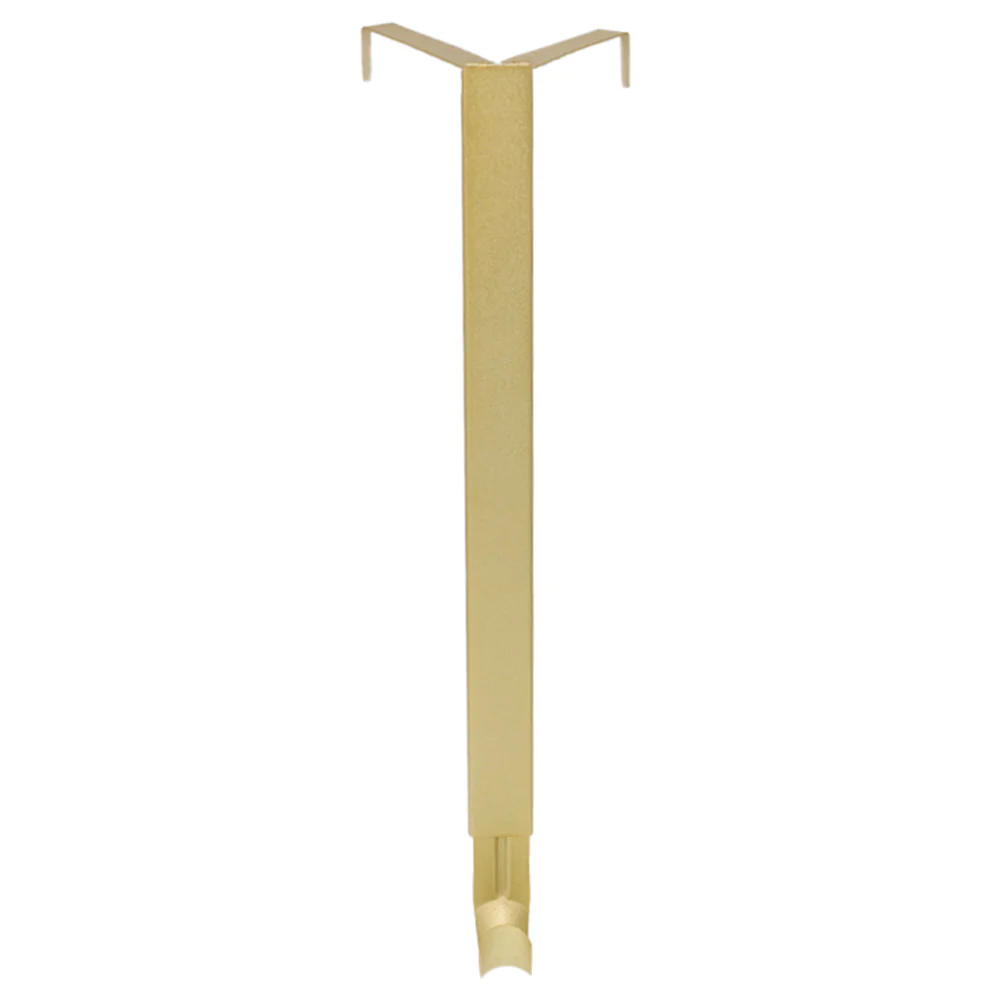 Adapt Adjustable Wreath Hanger, Top & Length Adjustable Version - Textured Gold - Image 3