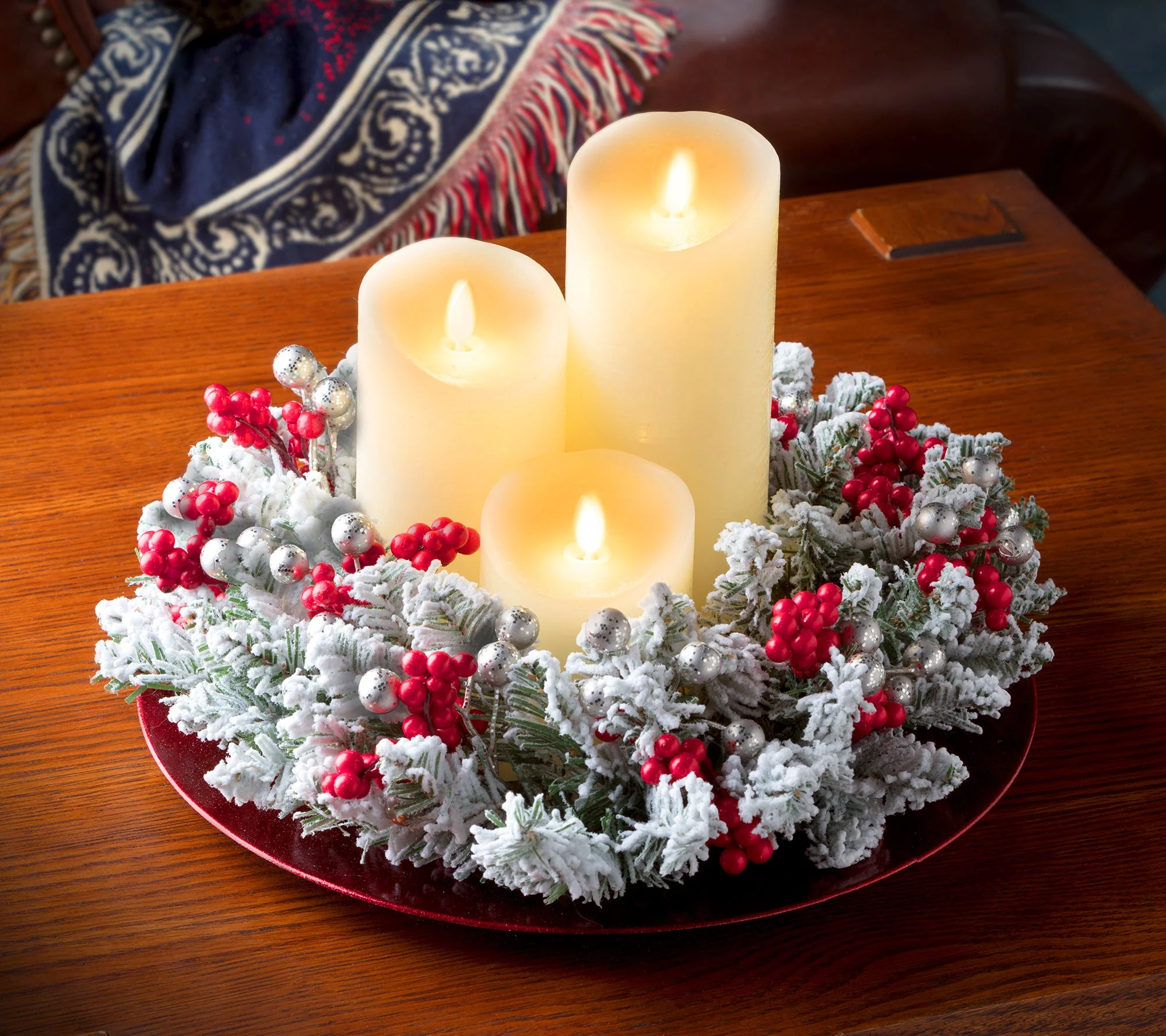 Adjustable Candle Ring / Mini Wreath, 2 Pack - 5 Styles to Choose From - Image 13