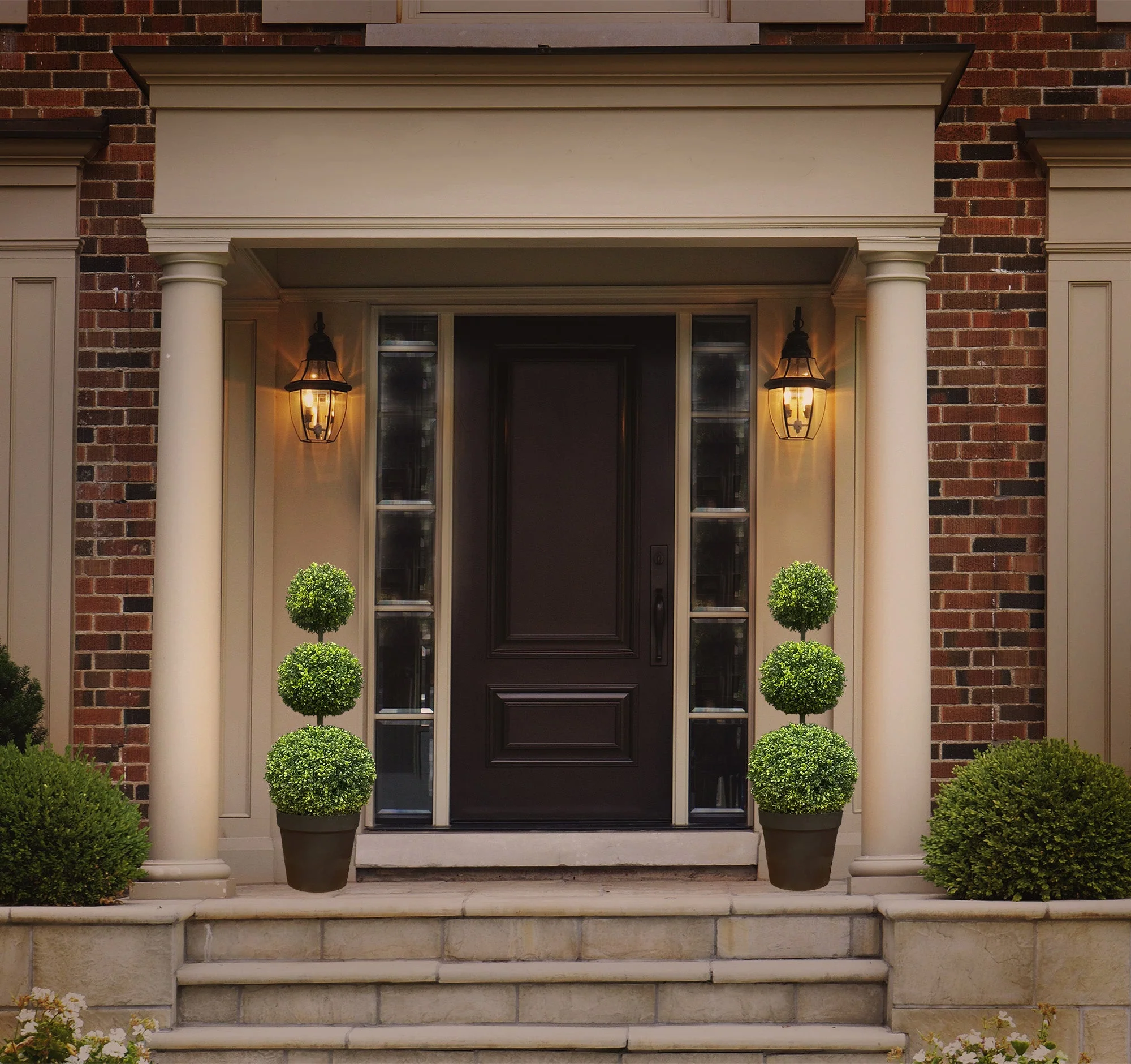 Artificial Adjustable Boxwood Topiary - Made from 100% Recycled Plastic - Image 9