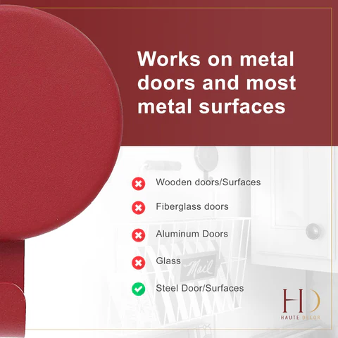 Attract Magnetic Hanger, 1 Pack - Red - Image 11