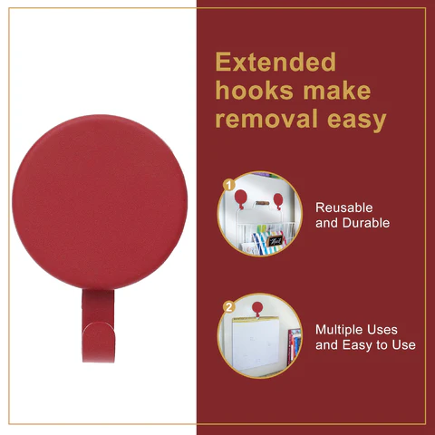 Attract Magnetic Hanger, 1 Pack - Red - Image 9
