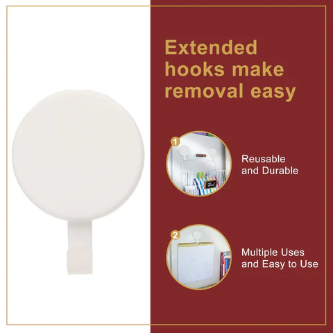 Attract Magnetic Hanger, 1 Pack - White - Image 9