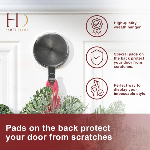 Attract Magnetic Hanger, 2 Pack - Brushed Nickel - Image 8