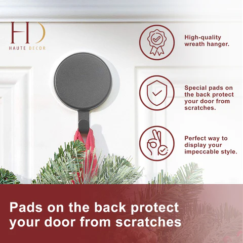 Attract Magnetic Hanger, 2 Pack - Matte Black - Image 6