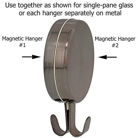 Attract Magnetic Hanger, 2 Pack - Silver - Image 9