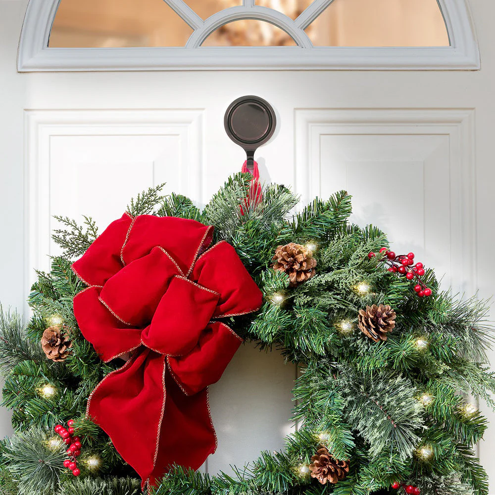 Attract Pinch-Free Magnetic Wreath Hanger - Oil-Rubbed Bronze 1 Pack - Image 6
