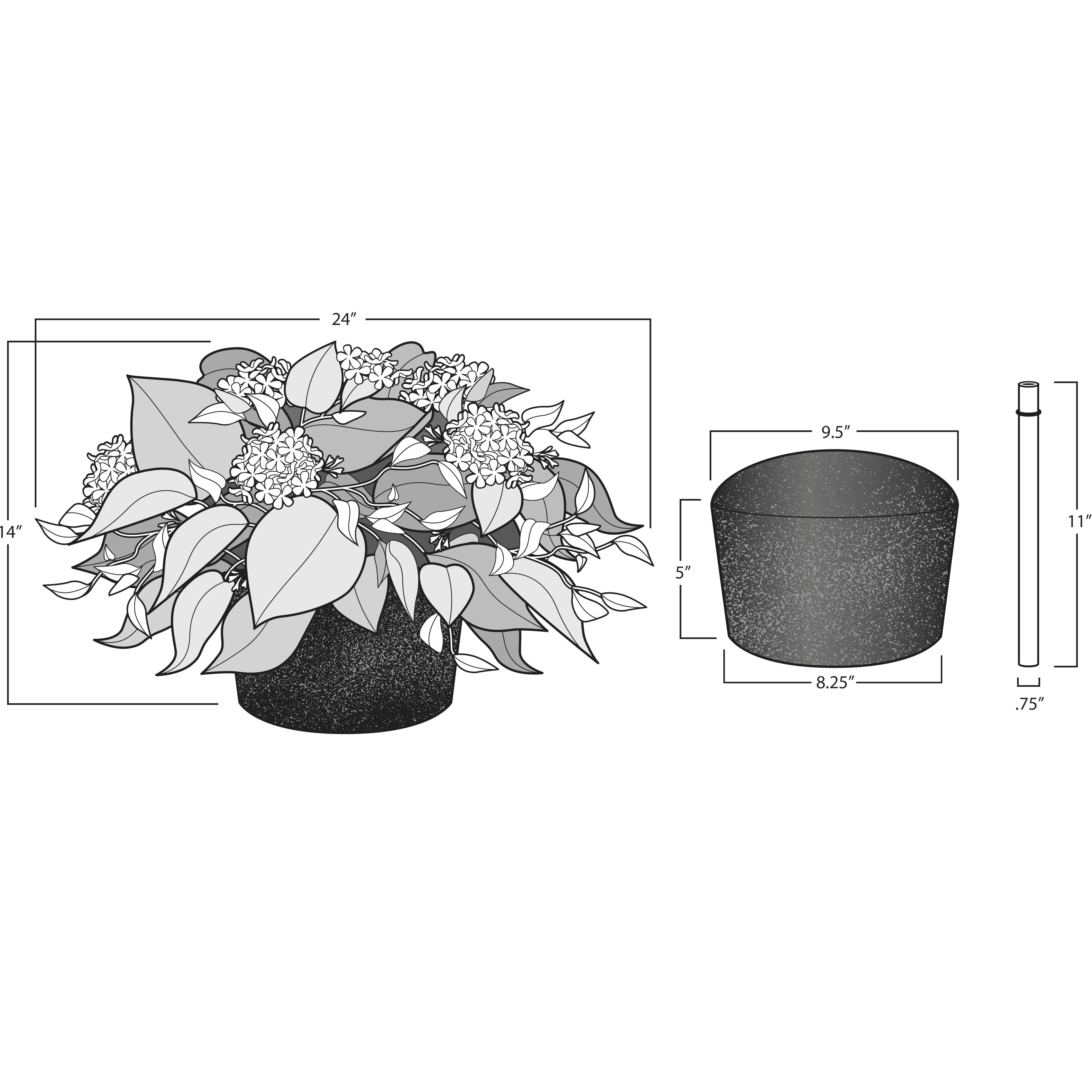 Fern and Eucalyptus Urn Filler with Adjustable Height - Image 7