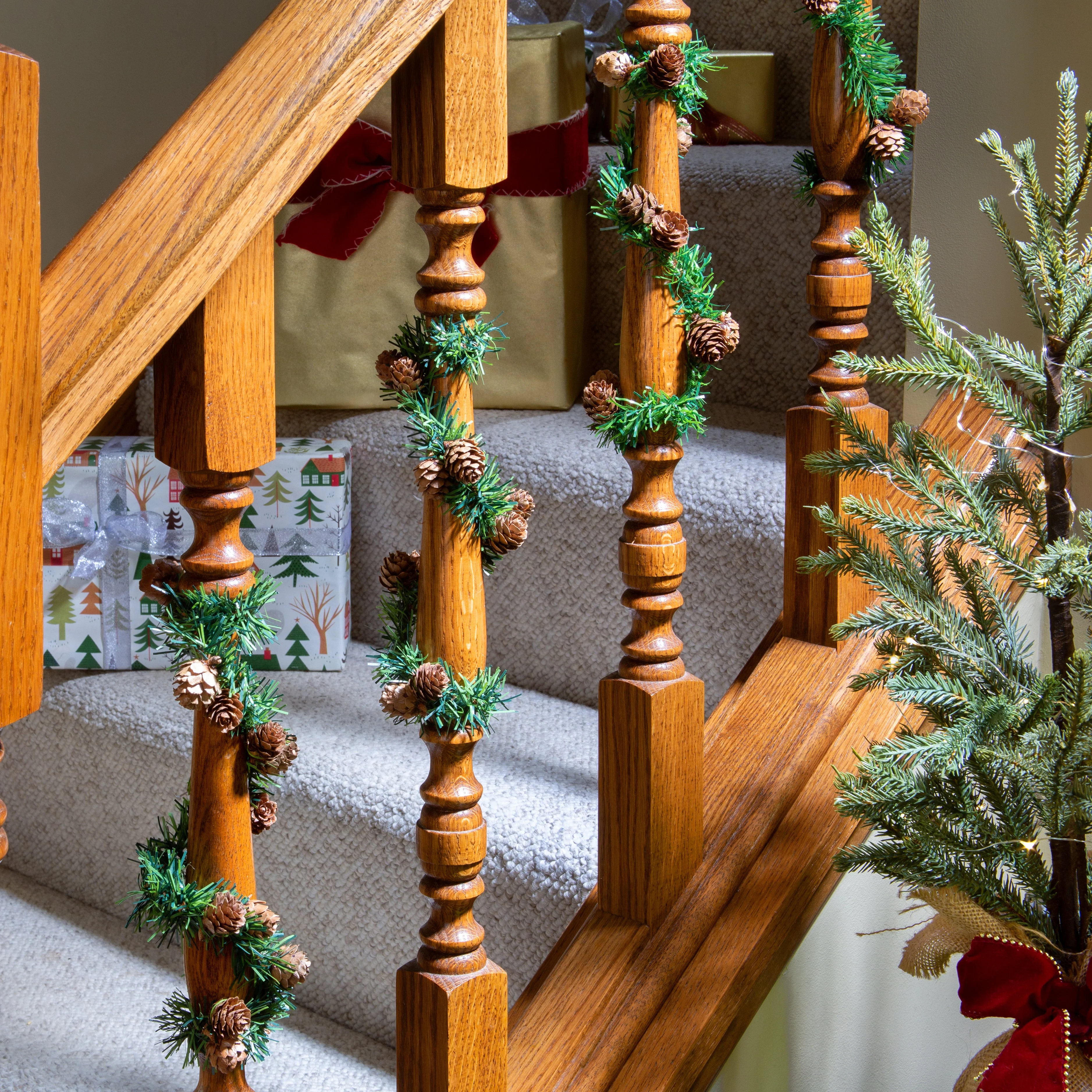 GarlandTies, 20 Pack - Noble Pine with Pinecones - Image 4