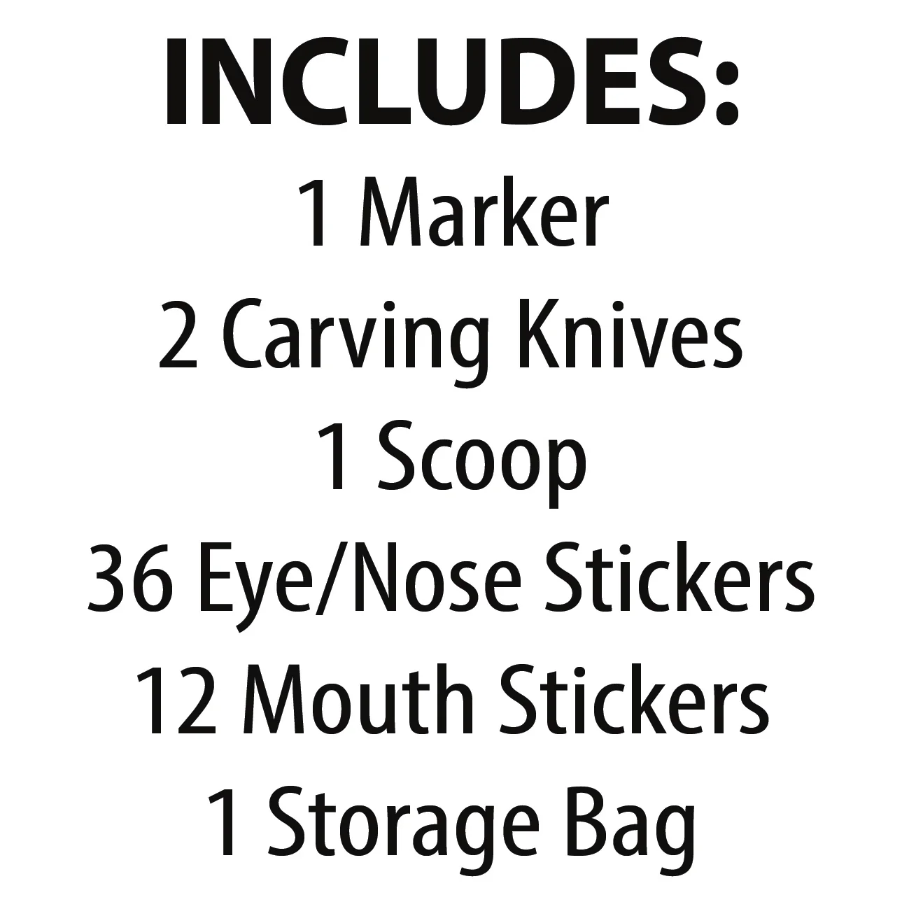 Halloween Pumpkin Carving Kit - Image 4