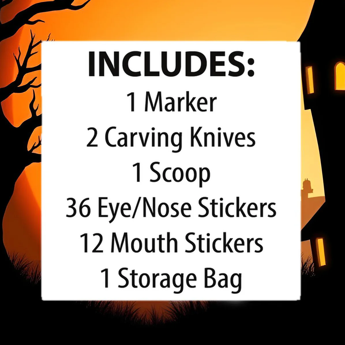 Halloween Pumpkin Carving Kit - Image 8
