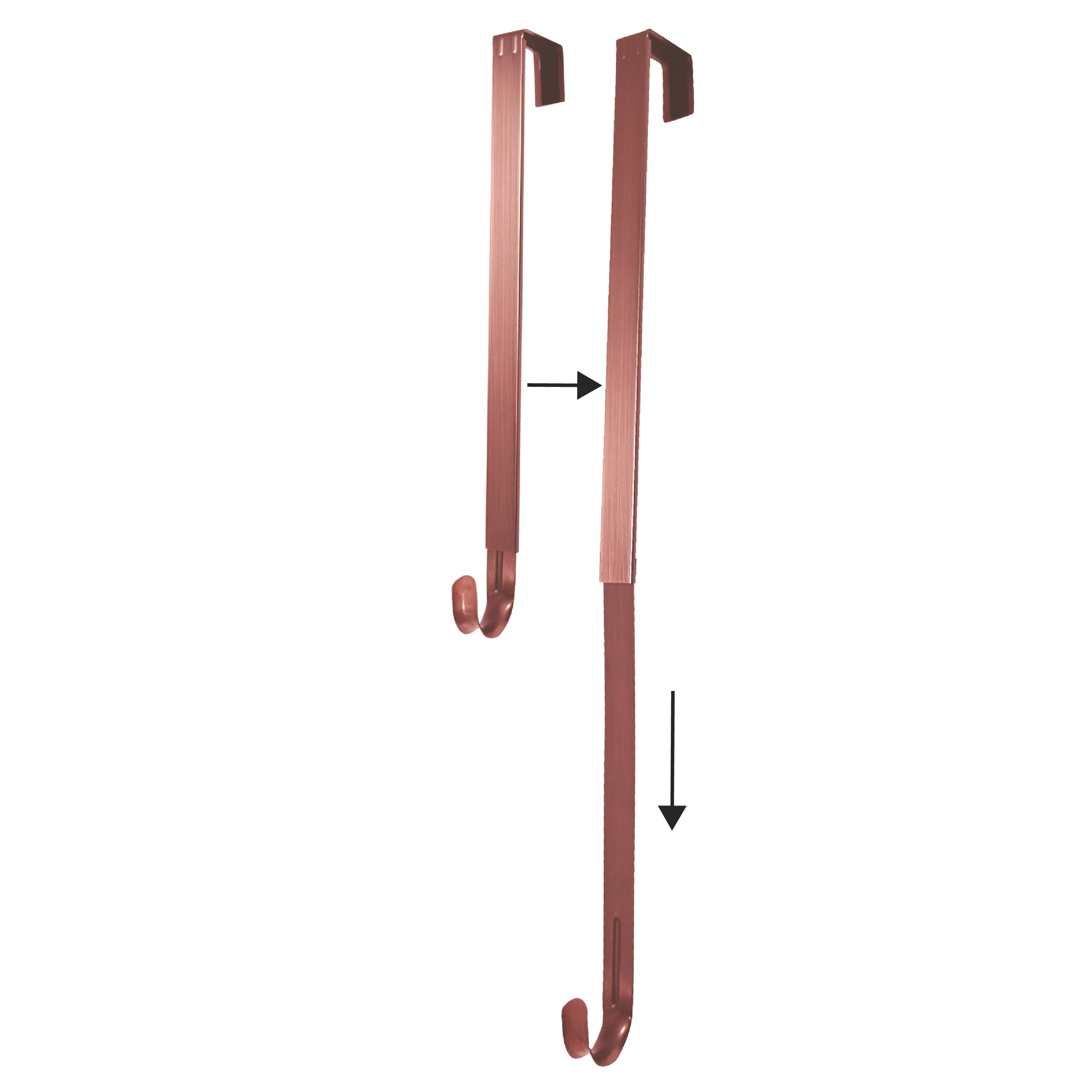 Adapt Adjustable Length Wreath Hanger - Brushed Copper - Image 9