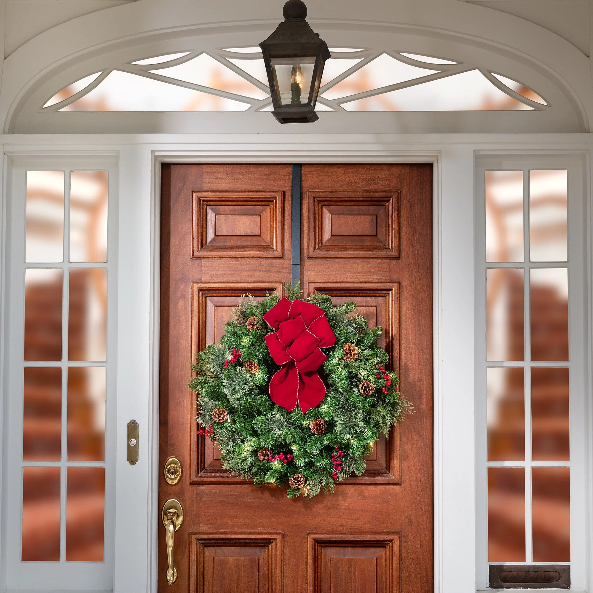 Adapt Adjustable Length Wreath Hanger - Matte Black - Image 5