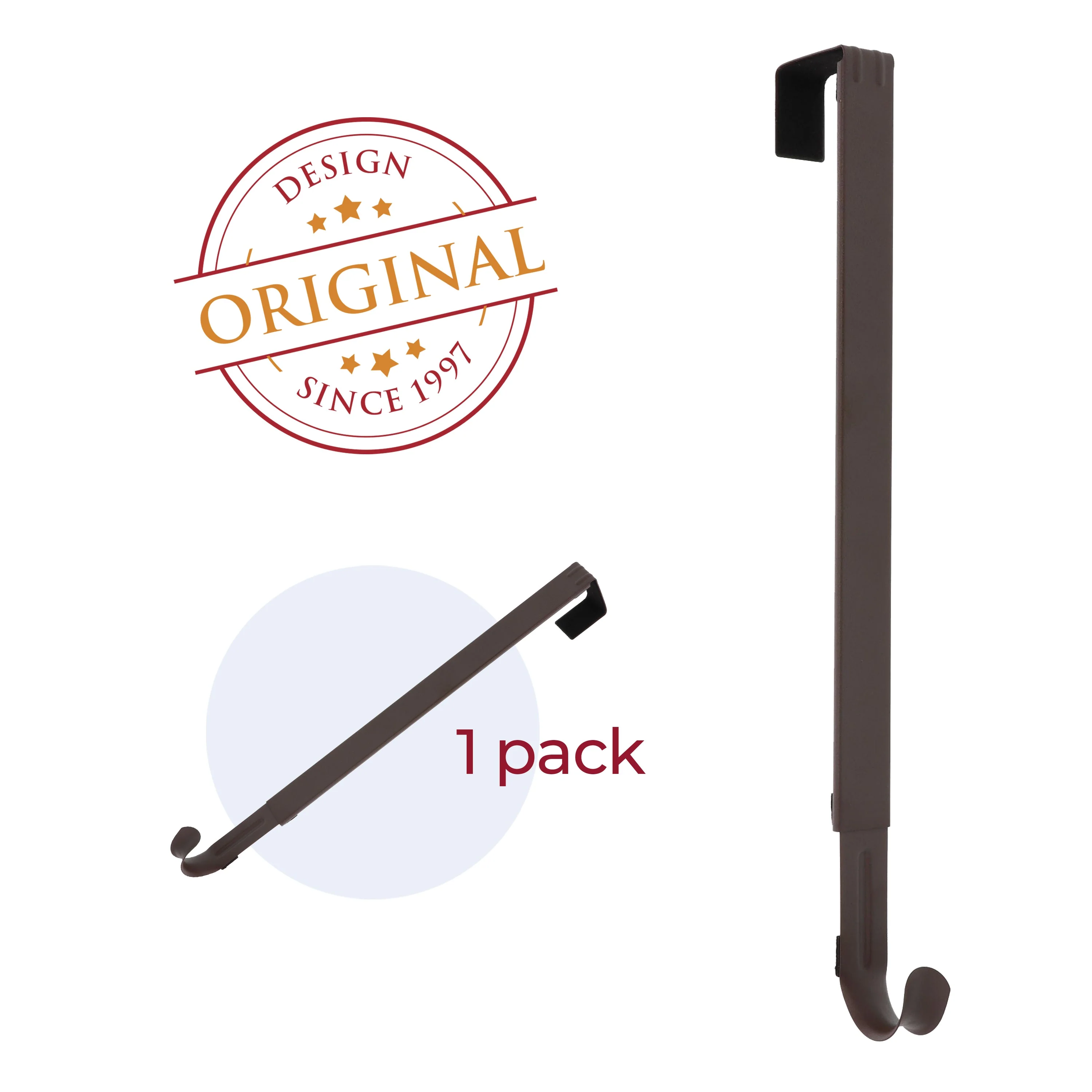 Adapt Adjustable Length Wreath Hanger - Matte Brown - Image 11