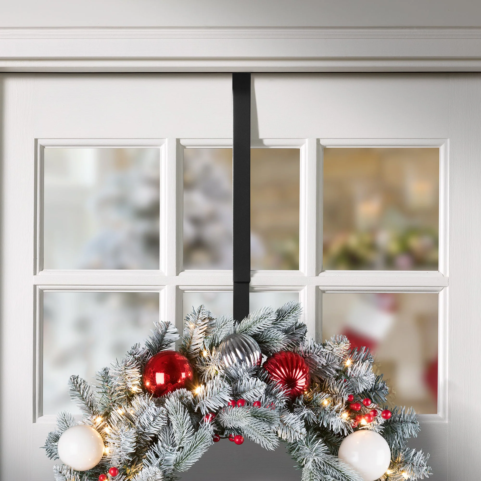 Adapt Adjustable Wreath Hanger, Top & Length Adjustable Version - Matte Black - Image 7