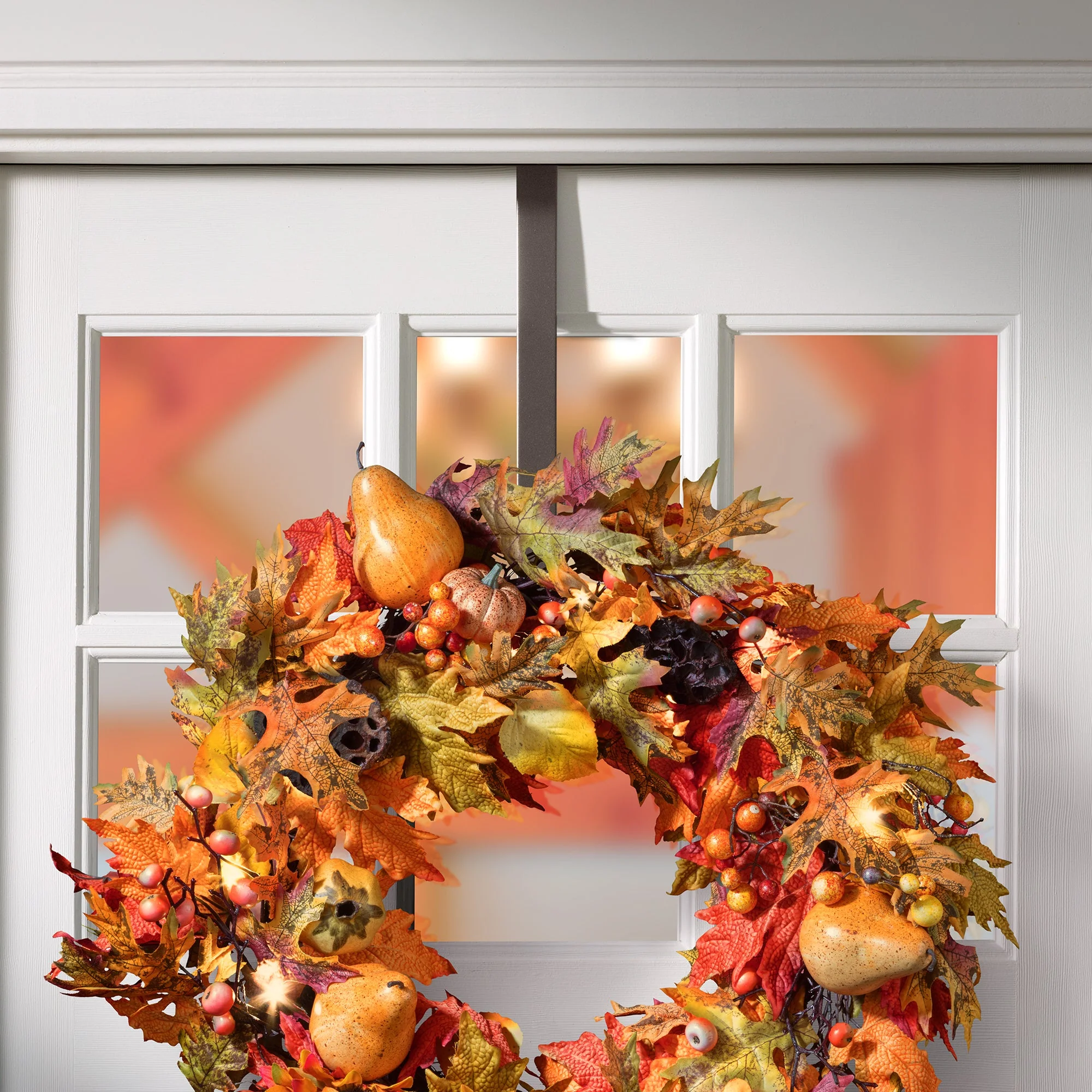 Adapt Adjustable Wreath Hanger, Top & Length Adjustable Version - Matte Brown - Image 5