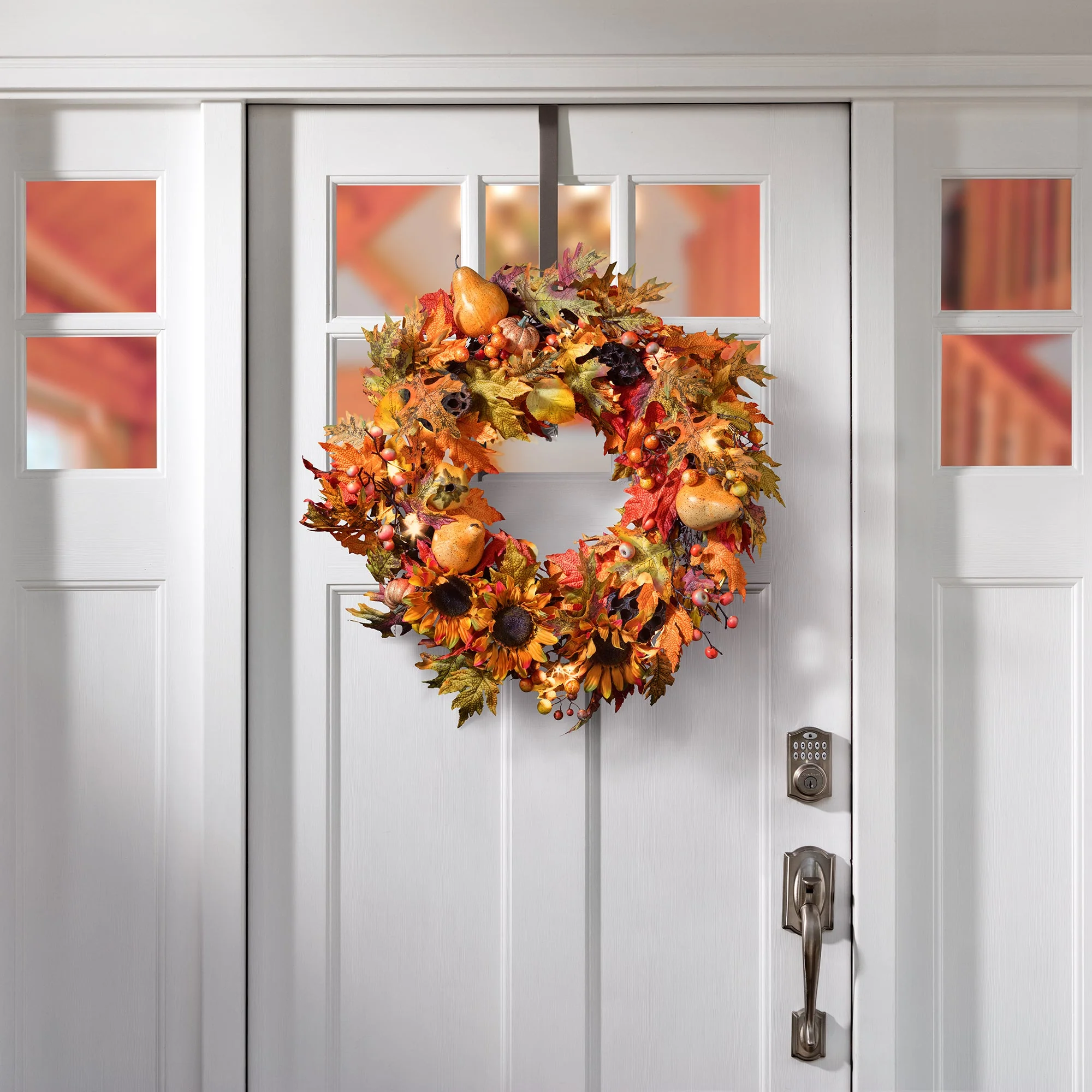Adapt Adjustable Wreath Hanger, Top & Length Adjustable Version - Matte Brown - Image 6