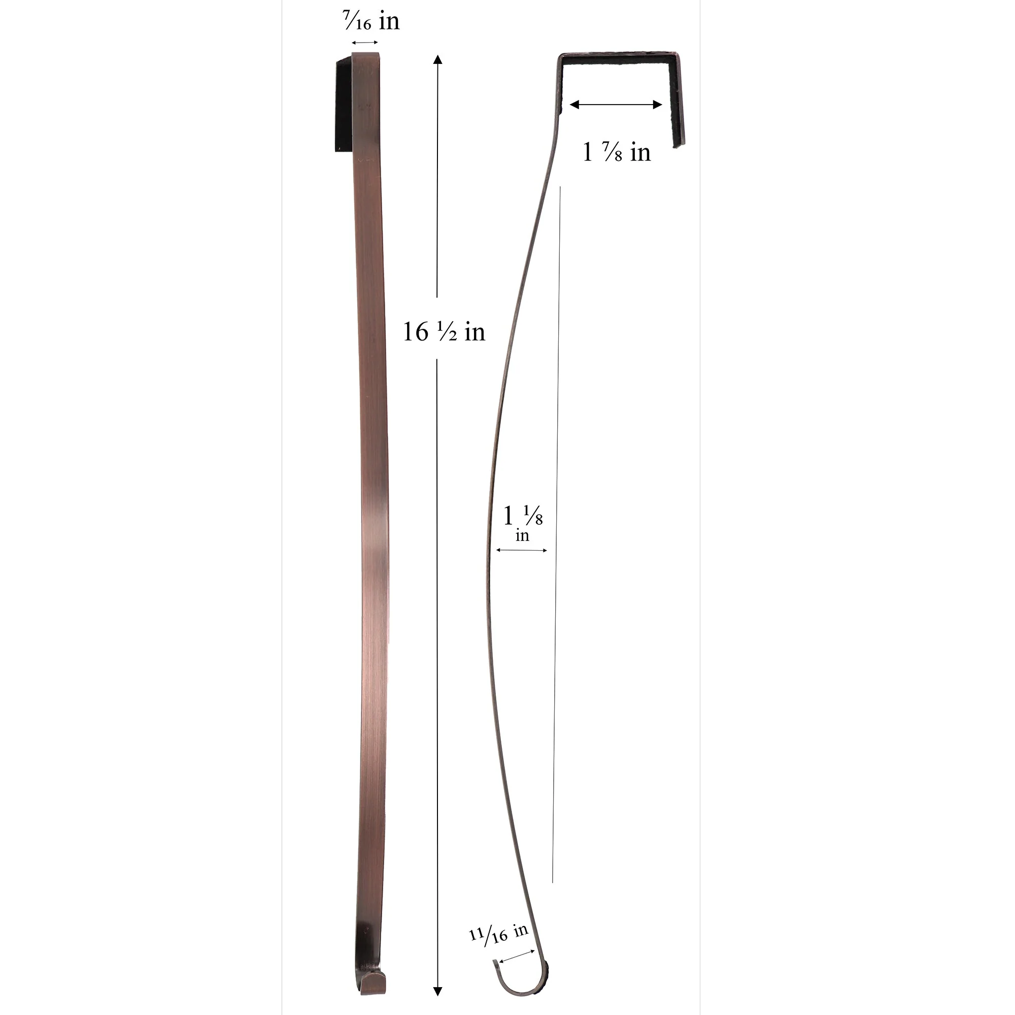 HighProfile Wreath Hanger - Oil-Rubbed Bronze - Image 4