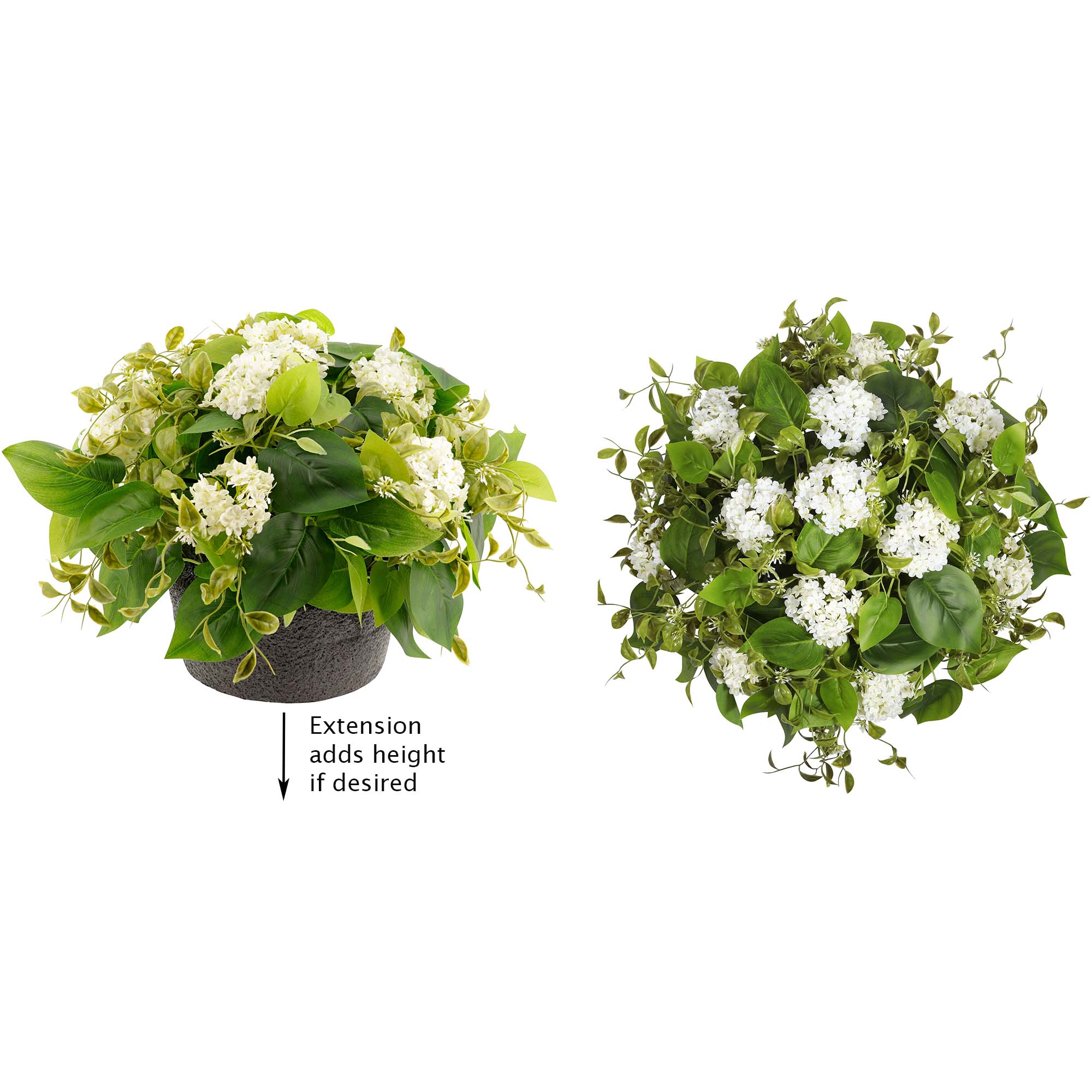Hydrangea Urn Filler with Adjustable Height - Image 4