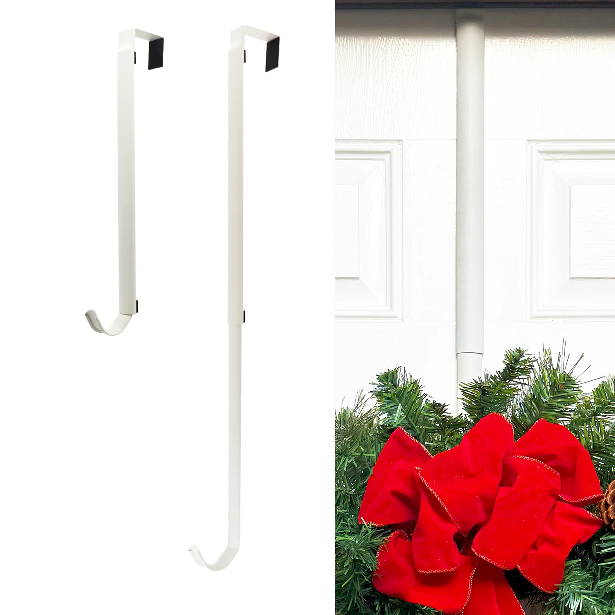 Premium Adjustable Length Wreath Hanger 30 Pound Capacity - 5 Finishes Available - Image 4