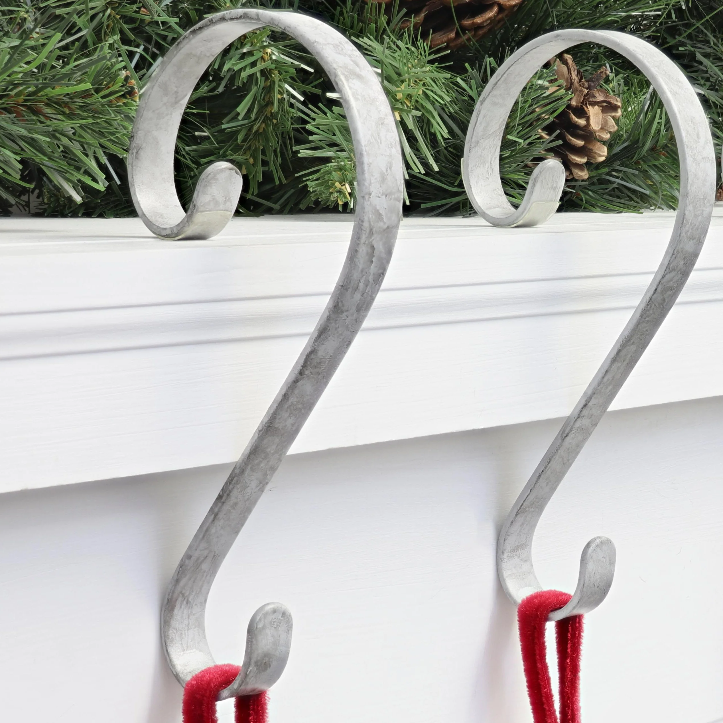 Stocking Scrolls - Galvanized Steel - Image 6