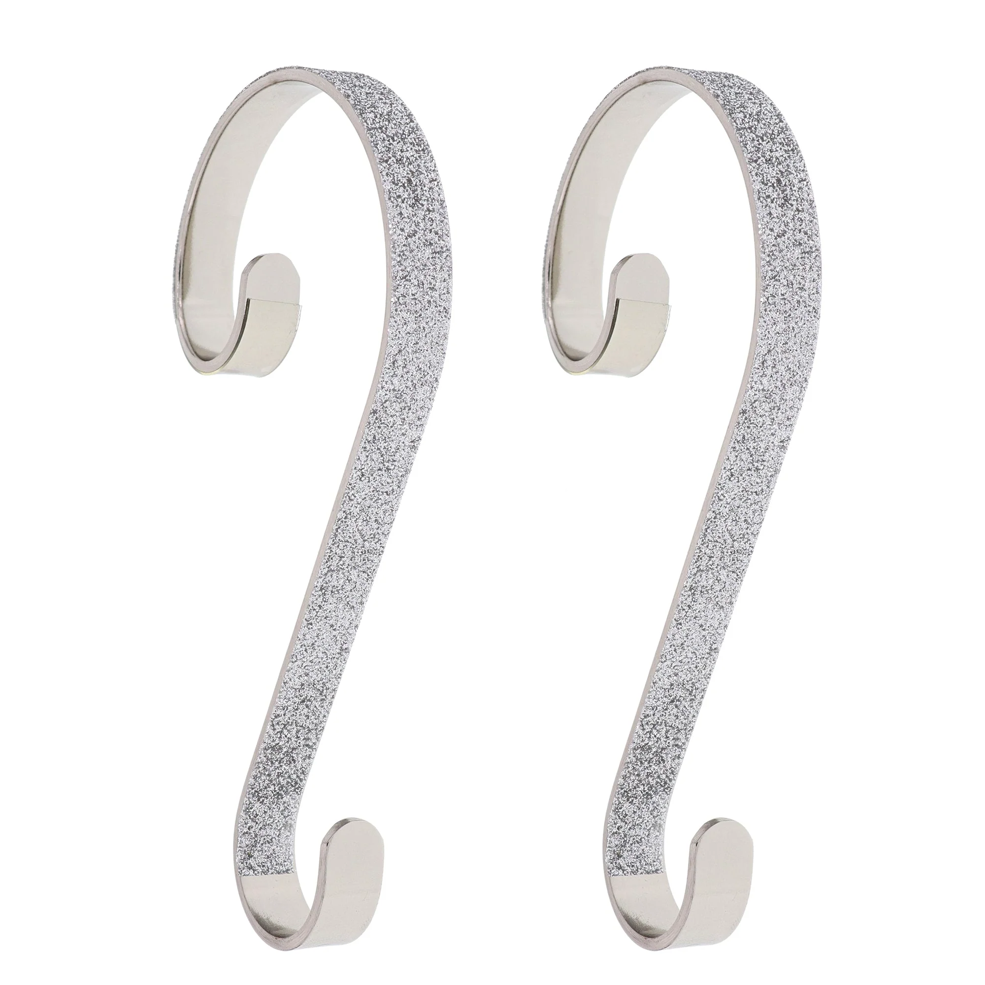 Stocking Scrolls - Glitter Silver - Image 3