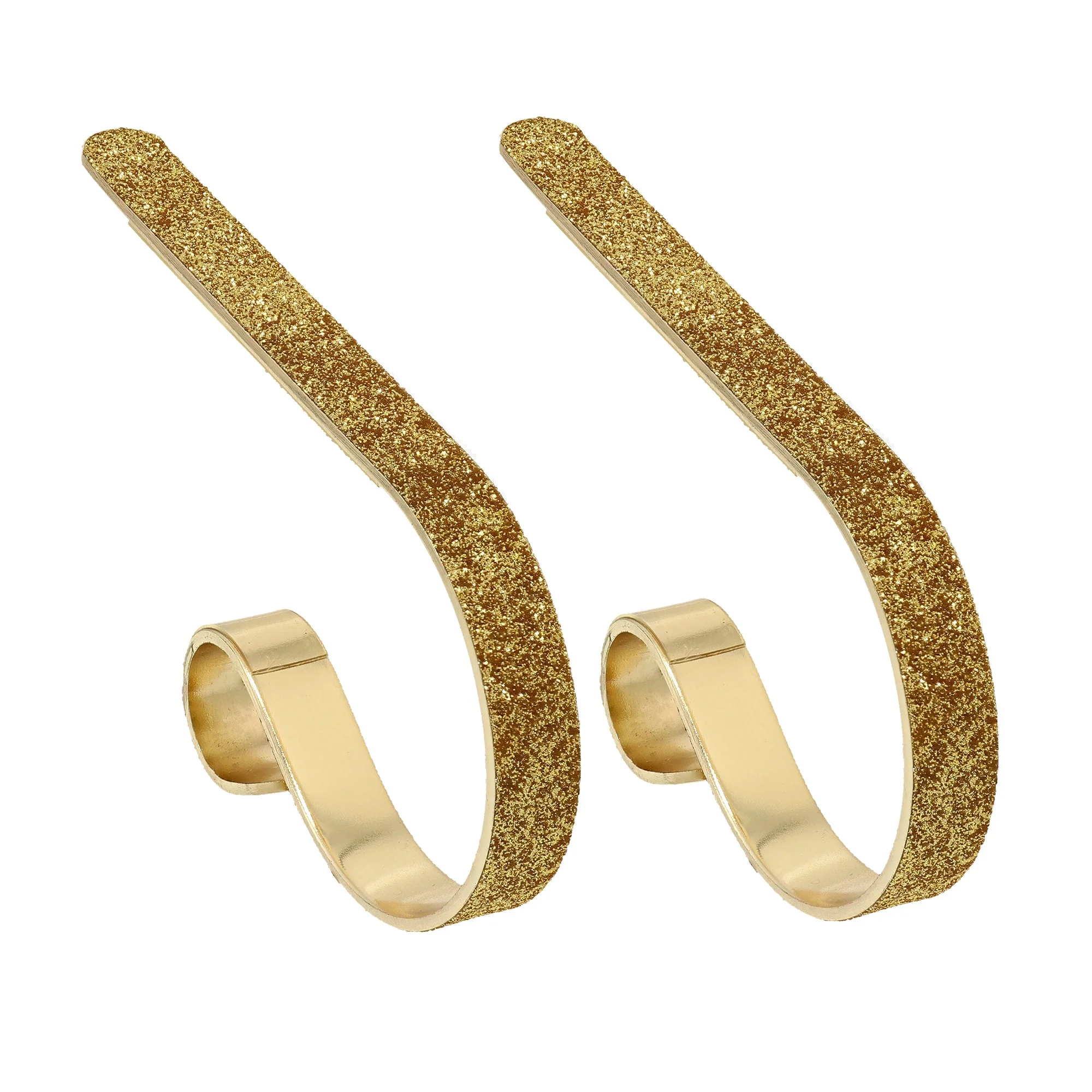 The Original MantleClip Stocking Holder - Glitter Gold - Image 3