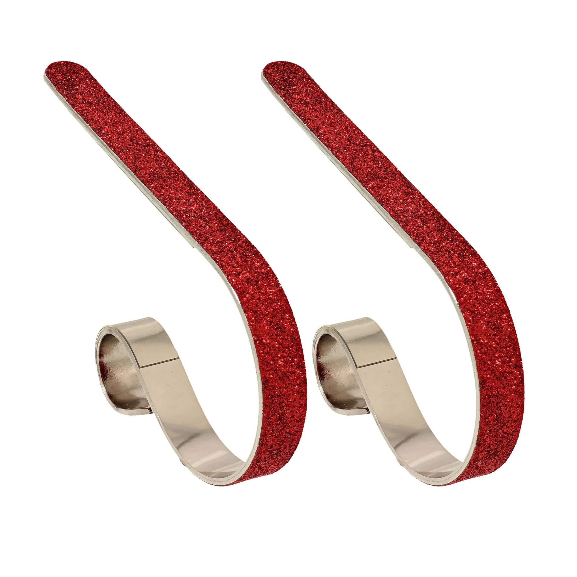 The Original MantleClip Stocking Holder - Glitter Red - Image 3