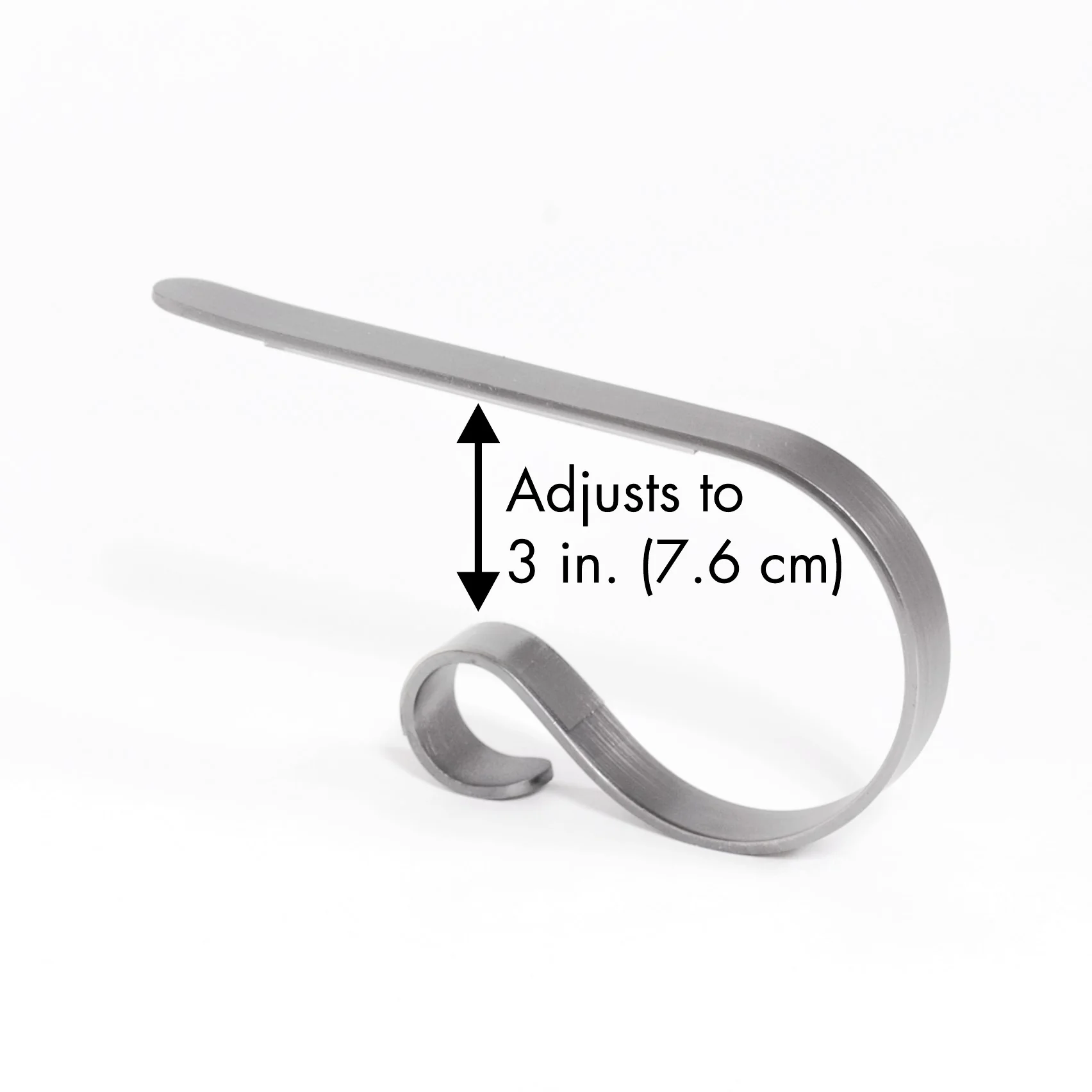 The Original MantleClip Stocking Holder Rod - Silver - Image 6