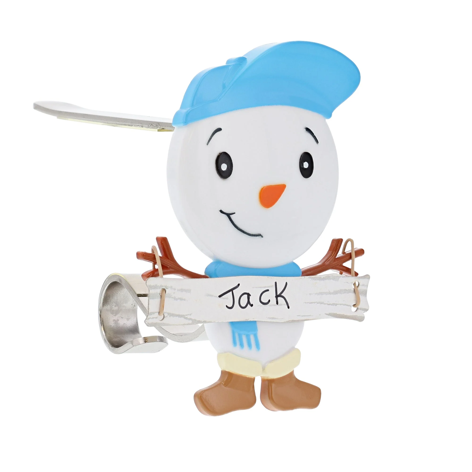 The Original MantleClip Stocking Holder with Snowman Family - Son Icon - Image 6